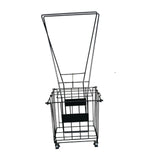 Tennis Ball Basket with Wheels Tennis Ball Retriever for Sports Supplies Gym
