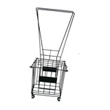 Tennis Ball Basket with Wheels Tennis Ball Retriever for Sports Supplies Gym