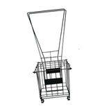 Tennis Ball Basket with Wheels Tennis Ball Retriever for Sports Supplies Gym
