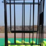 Tennis Ball Basket with Wheels Tennis Ball Retriever for Sports Supplies Gym