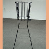 Tennis Ball Basket with Wheels Tennis Ball Retriever for Sports Supplies Gym