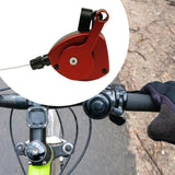 Bicycle Shifter Lever Parts Outdoor Replace Portable Bike Thumb Gear Shifter Black Red