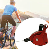 Bicycle Shifter Lever Parts Outdoor Replace Portable Bike Thumb Gear Shifter Black Red