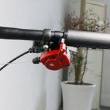 Bicycle Shifter Lever Parts Outdoor Replace Portable Bike Thumb Gear Shifter Black Red