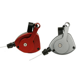 Bicycle Shifter Lever Parts Outdoor Replace Portable Bike Thumb Gear Shifter Black Red