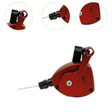 Bicycle Shifter Lever Parts Outdoor Replace Portable Bike Thumb Gear Shifter Black Red