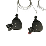 Bicycle Shifter Lever Parts Outdoor Replace Portable Bike Thumb Gear Shifter Black Titanium