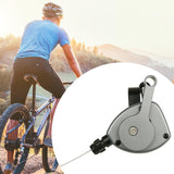 Bicycle Shifter Lever Parts Outdoor Replace Portable Bike Thumb Gear Shifter Black Titanium