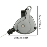 Bicycle Shifter Lever Parts Outdoor Replace Portable Bike Thumb Gear Shifter Black Titanium