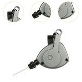 Bicycle Shifter Lever Parts Outdoor Replace Portable Bike Thumb Gear Shifter Black Titanium