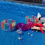 Swimming Pool Float Kids Children Inflatable Water Wheel for River Lake M