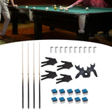 Cue Sticks Reliable Accessories Fashion Sturdy Wood for Game Starters Adults