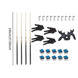 Cue Sticks Reliable Accessories Fashion Sturdy Wood for Game Starters Adults