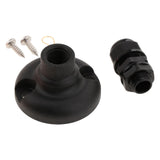 Maxbell Kayak Safe Flag Mount Kit Sturdy High Visibility for Dinghies Aluminum Alloy Red Flag