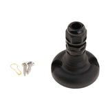 Maxbell Kayak Flag Base Kit Aluminum Alloy with Stable Base for Boats Dinghies Yacht Orange Flag