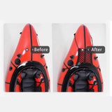 Maxbell Elastic Bow Storage Mesh Fishing Stern Multifunctional Kayak Storage Net Bag