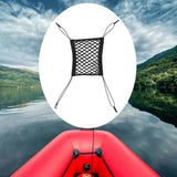 Maxbell Elastic Bow Storage Mesh Fishing Stern Multifunctional Kayak Storage Net Bag