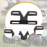 Maxbell Generic License Plate Ligh Mounting Bracket Universal Metal Directly Replace