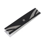 Maxbell Badminton Racket Frame Protector Sticker 9.84x6.69inch PU Racquet Guard Tape Black