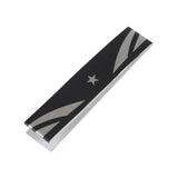 Maxbell Badminton Racket Frame Protector Sticker 9.84x6.69inch PU Racquet Guard Tape Black