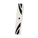 Maxbell Badminton Racket Frame Protector Sticker 9.84x6.69inch PU Racquet Guard Tape White