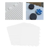 Maxbell 15Pcs Dryland Synthetic Ice Tiles Training Equipment Professional Hockey Pad