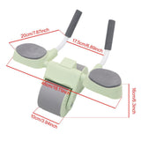 Maxbell Ab Training Roller Wheel Nonslip Abdominal Training for Workout for Gym Men Women
