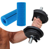 Maxbell 2x Dumbbell Handle Grips Thick Weightlifting Cover for Muscle Growth Rapidly