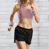 Maxbell 2 Pieces Wrist Weights Multipurpose Ankle Weights for Workout Exercise Dance Pink 28cmx9cm