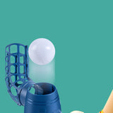 Maxbell Kids Baseball Pitching Machine Toy Foot Pedal for Boy Girls blue