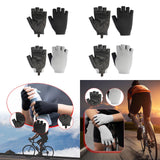 Maxbell Cycling Gloves Comfort Bike Gloves for Mountain Bikes Weightlifting Exercise M Black