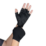 Maxbell Cycling Gloves Comfort Bike Gloves for Mountain Bikes Weightlifting Exercise L Black