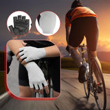 Maxbell Cycling Gloves Comfort Bike Gloves for Mountain Bikes Weightlifting Exercise M Gray