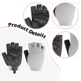Maxbell Cycling Gloves Comfort Bike Gloves for Mountain Bikes Weightlifting Exercise M Gray