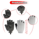 Maxbell Cycling Gloves Comfort Bike Gloves for Mountain Bikes Weightlifting Exercise M Gray