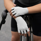 Maxbell Cycling Gloves Comfort Bike Gloves for Mountain Bikes Weightlifting Exercise L Gray