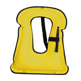 Maxbell Swim Vest Portable Inflatable Snorkel Vest for Swimming Wakeboarding Sailing