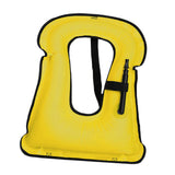 Maxbell Swim Vest Portable Inflatable Snorkel Vest for Swimming Wakeboarding Sailing