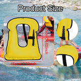 Maxbell Swim Vest Portable Inflatable Snorkel Vest for Swimming Wakeboarding Sailing