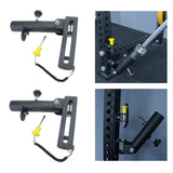 Barbell Attachment Full Body Strength Training Base for Squate Rack For 1.6cm
