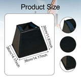 Square Pole Pad Convenient Base Padding for Gymnasium Playground Parking Lot