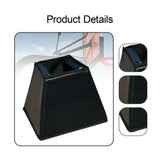 Square Pole Pad Convenient Base Padding for Gymnasium Playground Parking Lot