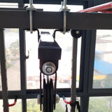 Rack Pulley Attachment Workout Cable Weight Double Pulley System