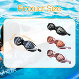 Maxbell Swim Goggles Portable Leakproof Anti Fog Comfortable for Adults Swim Glasses Pink
