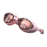 Maxbell Swim Goggles Portable Leakproof Anti Fog Comfortable for Adults Swim Glasses Pink