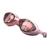Maxbell Swim Goggles Portable Leakproof Anti Fog Comfortable for Adults Swim Glasses Pink