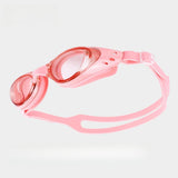 Maxbell Swim Goggles Portable Leakproof Anti Fog Comfortable for Adults Swim Glasses Pink