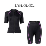 Maxbell Womens Wetsuit 1.5mm Neoprene Swimwear Wet Suit for Canoeing Surfing Sailing S Top