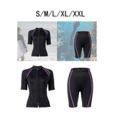 Maxbell Womens Wetsuit 1.5mm Neoprene Swimwear Wet Suit for Canoeing Surfing Sailing S Top