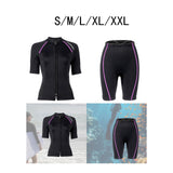 Maxbell Womens Wetsuit 1.5mm Neoprene Swimwear Wet Suit for Canoeing Surfing Sailing S Top